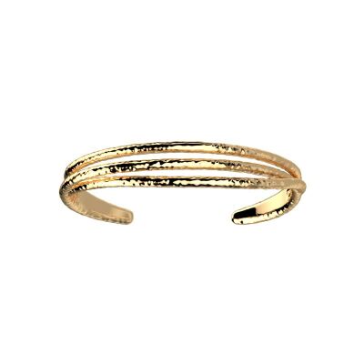 Bracelet Les Cadettes Radiosa en acier finition dorée