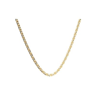 Collier Les Cadettes Radiosa en acier finition dorée