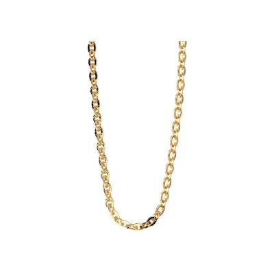 Collier Les Cadettes Campus en acier finition dorée