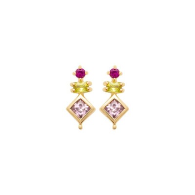 Boucles d'oreilles en plaqué or