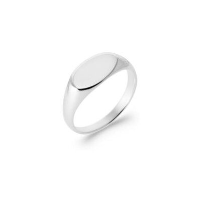 Bague en argent rhodié