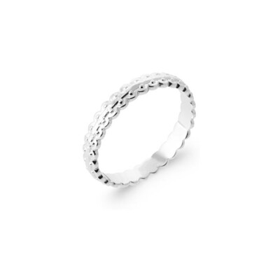 Bague en argent rhodié