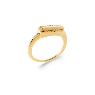 Bague en plaqué or