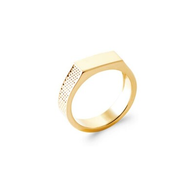Bague en plaqué or