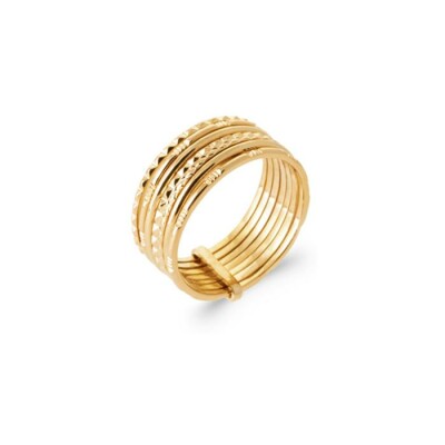 Bague en plaqué or
