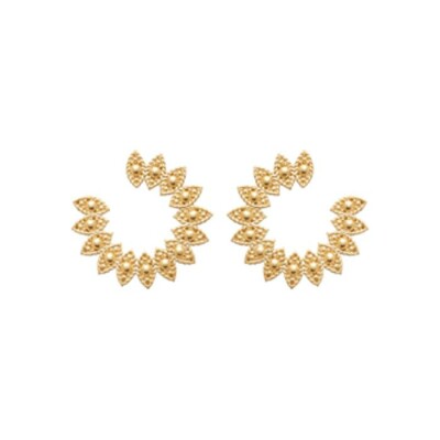 Boucles d'oreilles en plaqué or