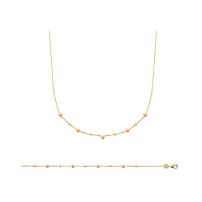 Collier en plaqué or