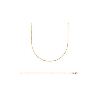 Collier en plaqué or