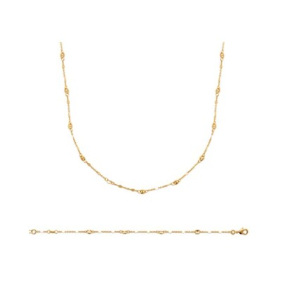 Collier en plaqué or