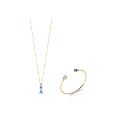 Bracelet jonc en plaqué or