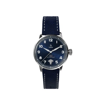 Montre Yema Flygraf Flieger CPA10 40mm 64.25.10.05.TN.D5
