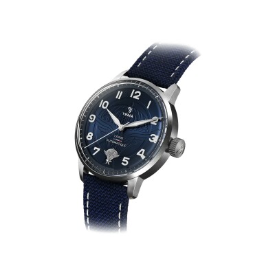 Montre Yema Flygraf Flieger CPA10 40mm 64.25.10.05.TN.D5