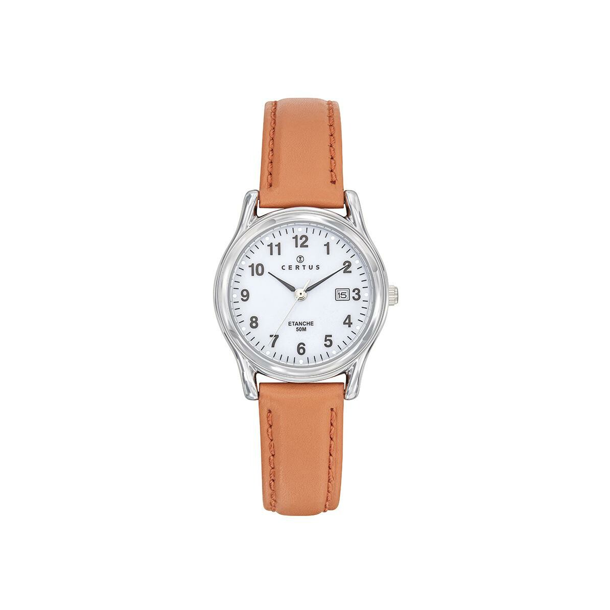 Lot De 2 Montres Certus Femme - Plaqué Or - Mouvement Quartz - Une Avec Date - Occasion