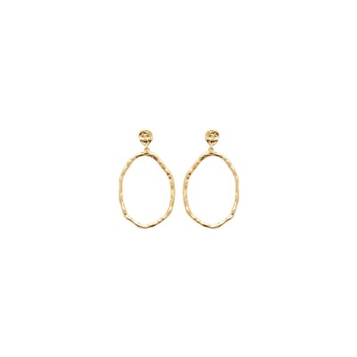 Boucles d'oreilles en plaqué or 
