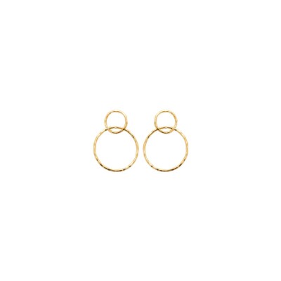 Boucles d'oreilles en plaqué or 