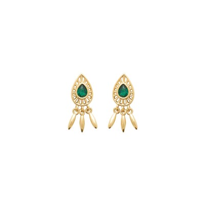 Boucles d'oreilles en plaqué or