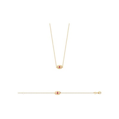 Collier en plaqué or