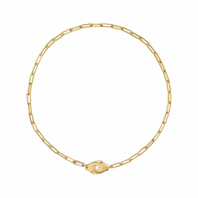 dinh van Handcuffs necklace, yellow gold, R12