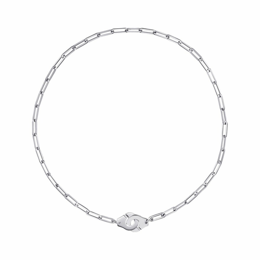 Collier Menottes dinh van R12 en or blanc