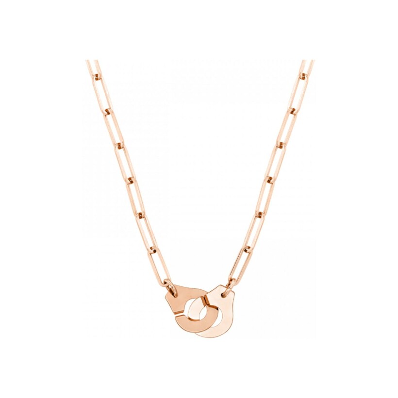 dinh van Menottes R12 necklace, rose gold