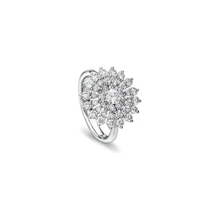 Bague Doux en or blanc et diamants