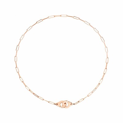 Collier Menottes dinh van R10 en or rose