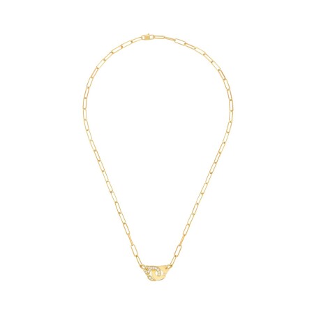 Collier Menottes dinh van R10 en or jaune et diamants