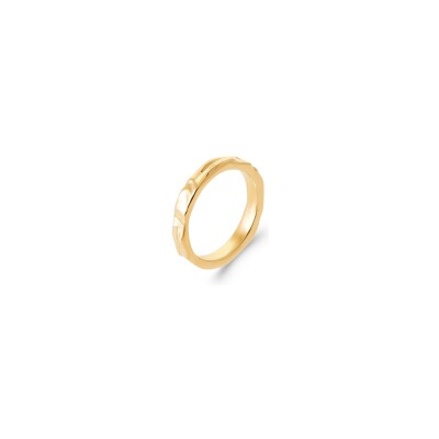 Bague en plaqué or