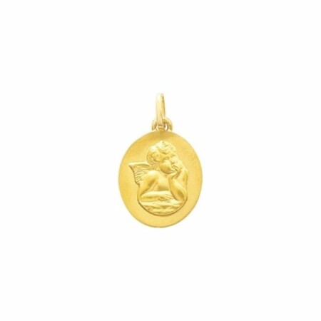 Médaille ange en or jaune