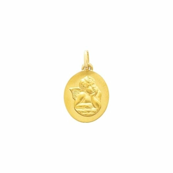 Médaille ange en or jaune
