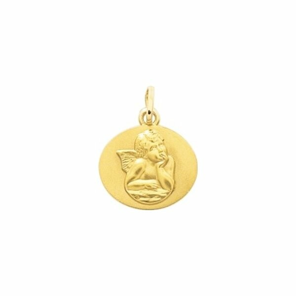 Médaille Ange en or jaune