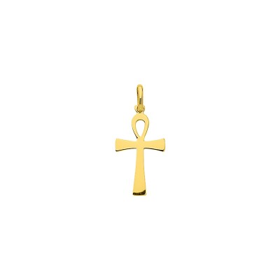 Pendentif croix en or jaune