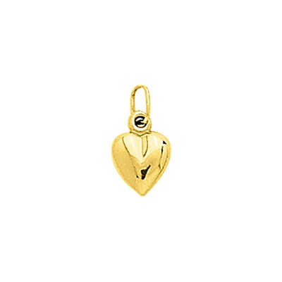 Pendentif coeur en or jaune