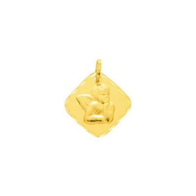 Médaille ange en or jaune