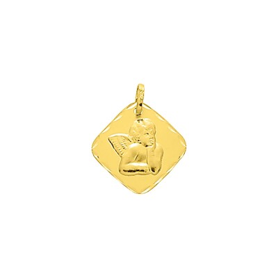 Médaille ange en or jaune