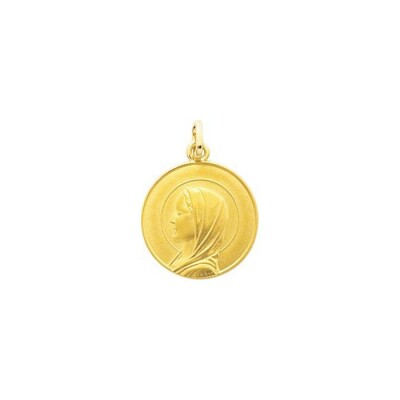 Médaille Vierge en or jaune