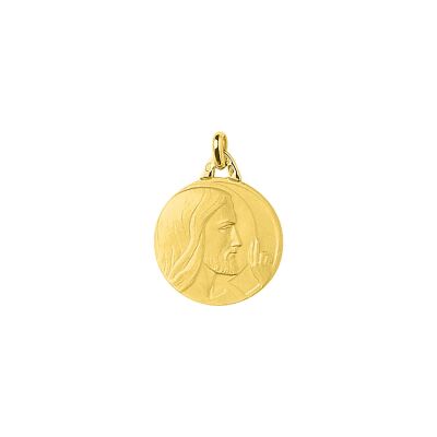 Médaille Christ en or jaune