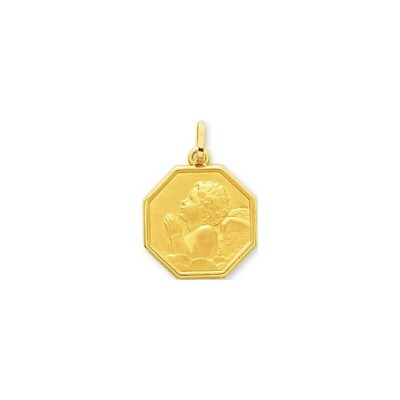 Médaille Ange en or jaune