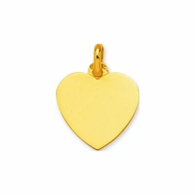 Pendentif coeur en or jaune