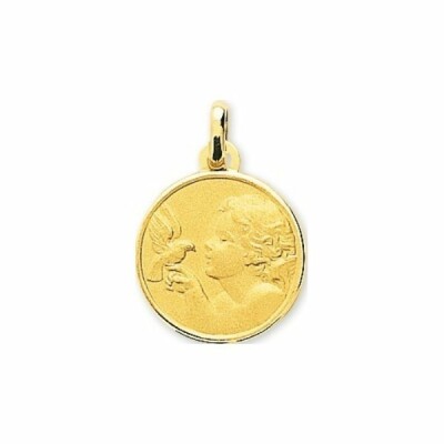 Médaille ange en or jaune