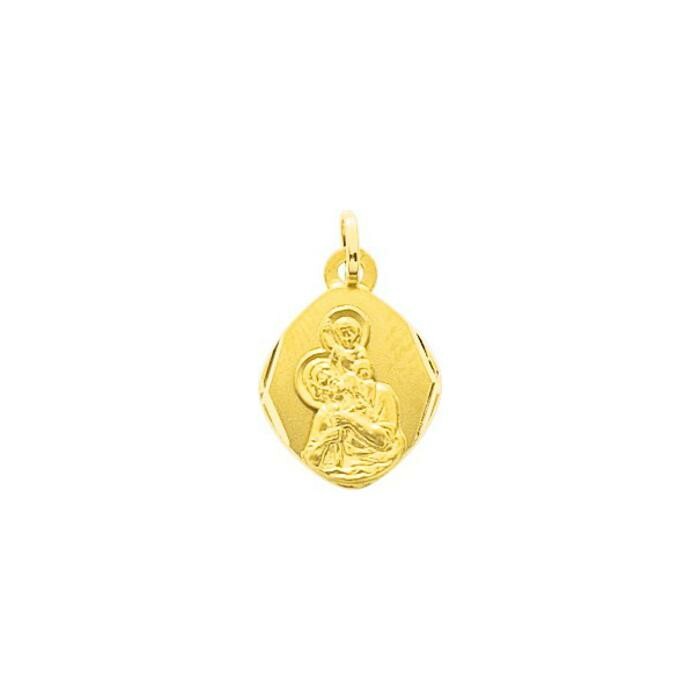 Médaille St Christophe en or jaune
