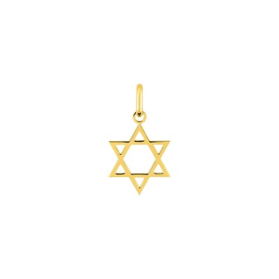 Pendentif croix en or jaune
