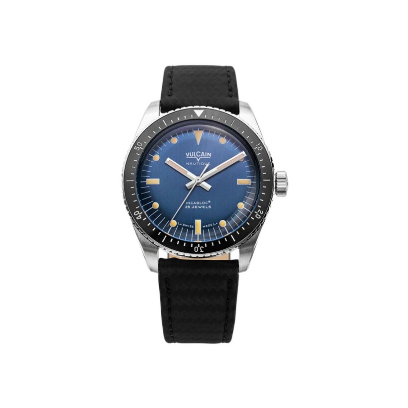 Vulcain Skindiver Nautique blaue Uhr