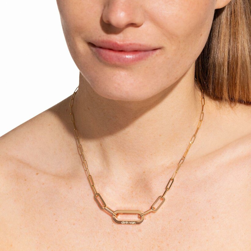 dinh van Maillon XL necklace, yellow gold