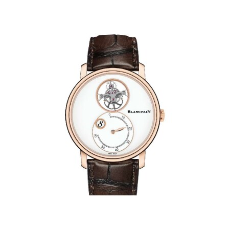 Blancpain Villeret Tourbillon heure sautante minutes rétrograde  watch