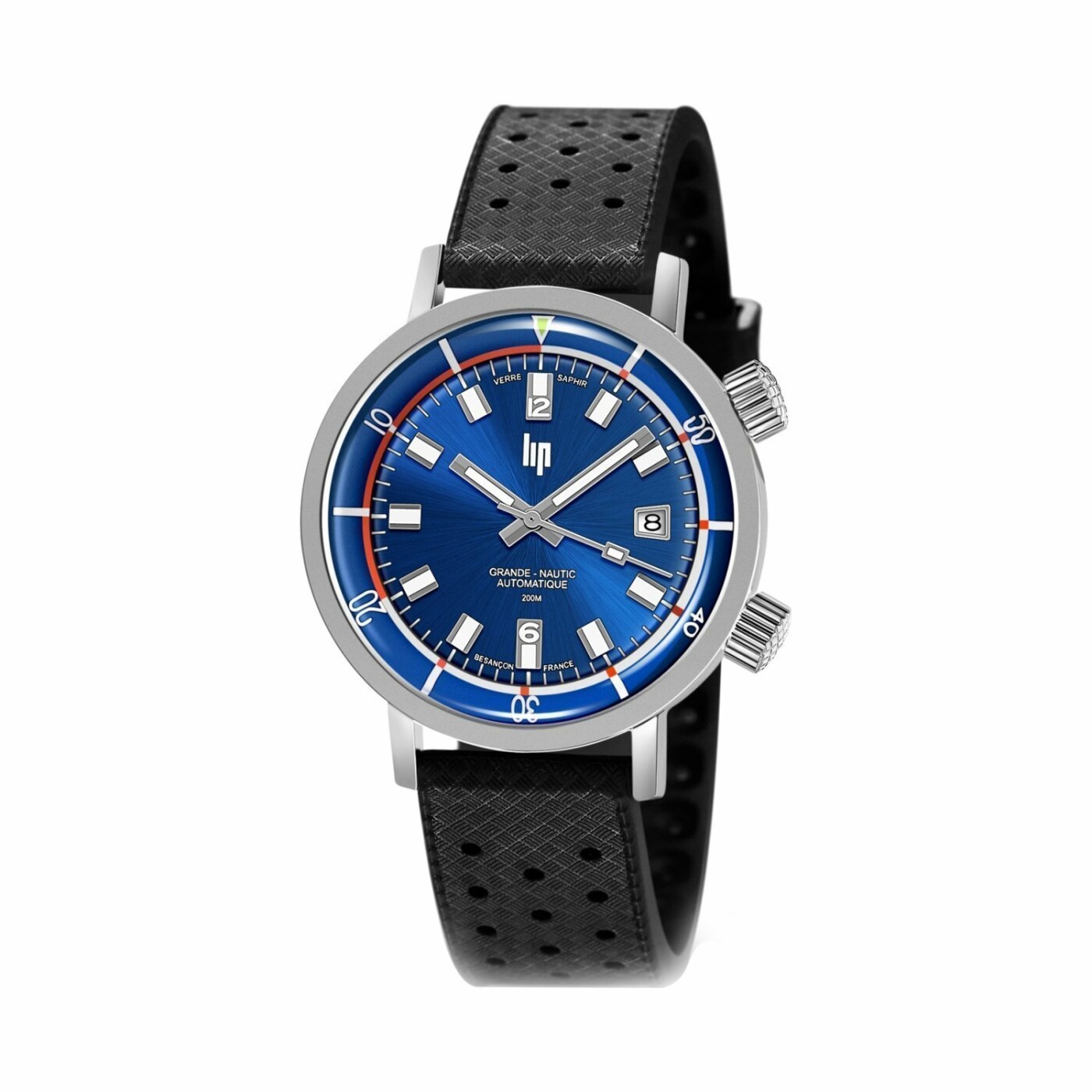 Montre Lip Nautic-Ski Auto/Saphir