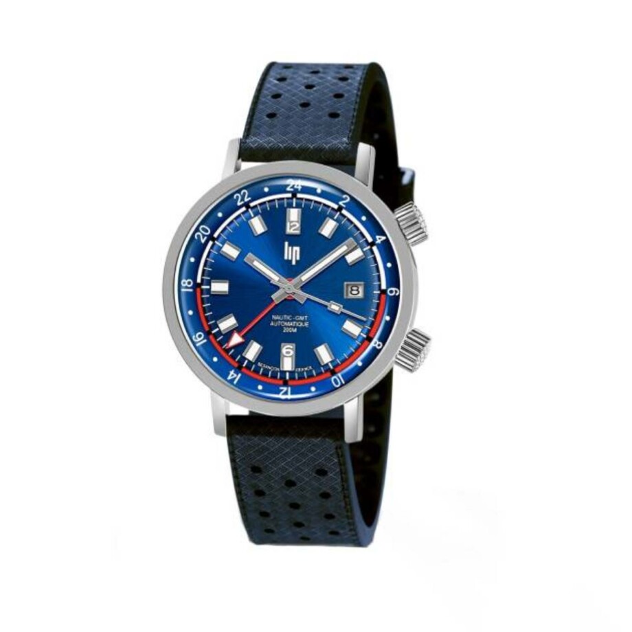 Lip Nautic LT Auto blue watch