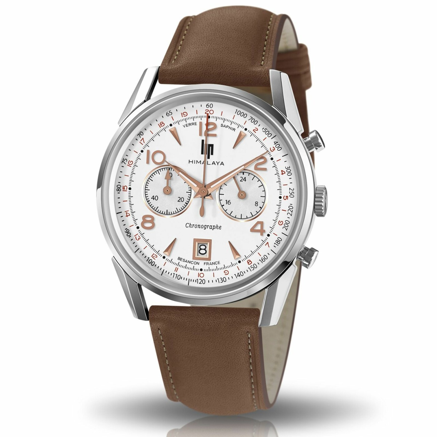 Montre Lip Himalaya 40mm Chrono 671594