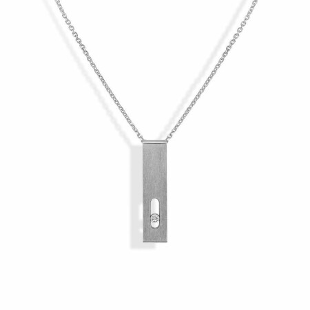 Collier Messika Move Titanium Naturel en titane et diamant