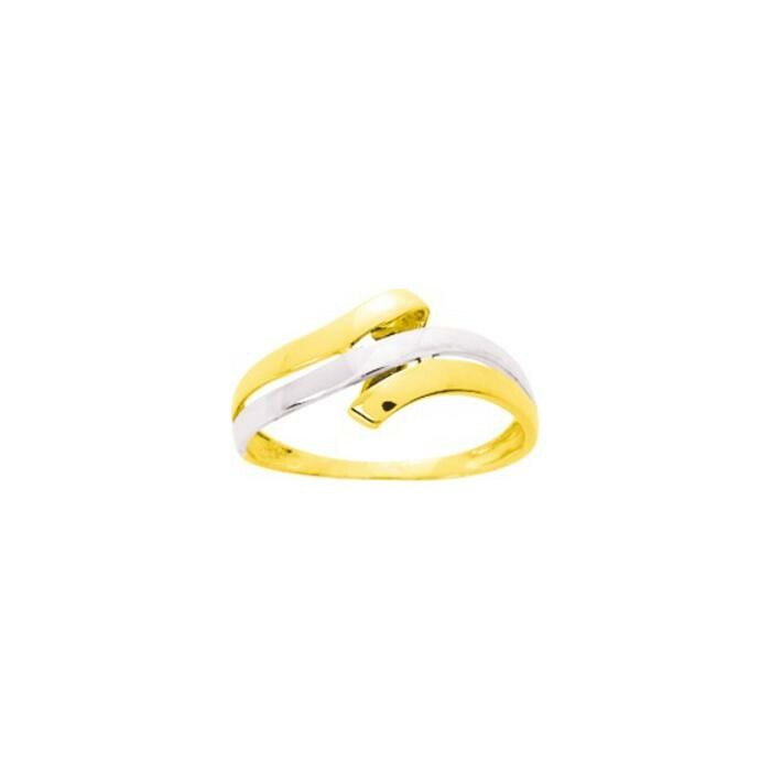 Bague en or jaune rhodié